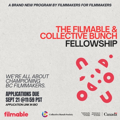 Announcing The Filmable x Collective Bunch Fellowship thumbnail