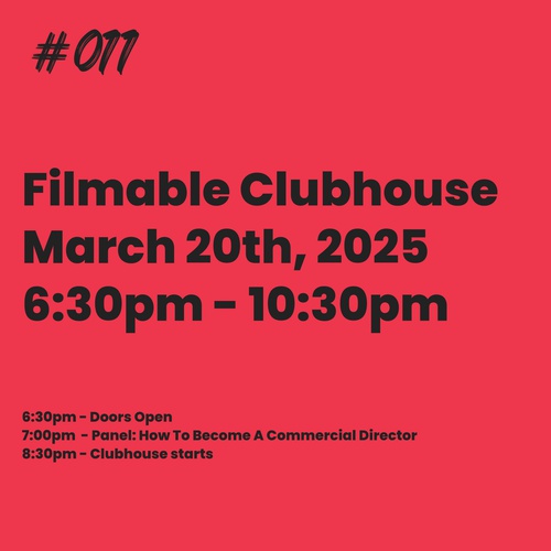 Filmable Clubhouse #011 thumbnail