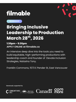 Filmable Workshop - Bringing Inclusive Leadership to Production thumbnail
