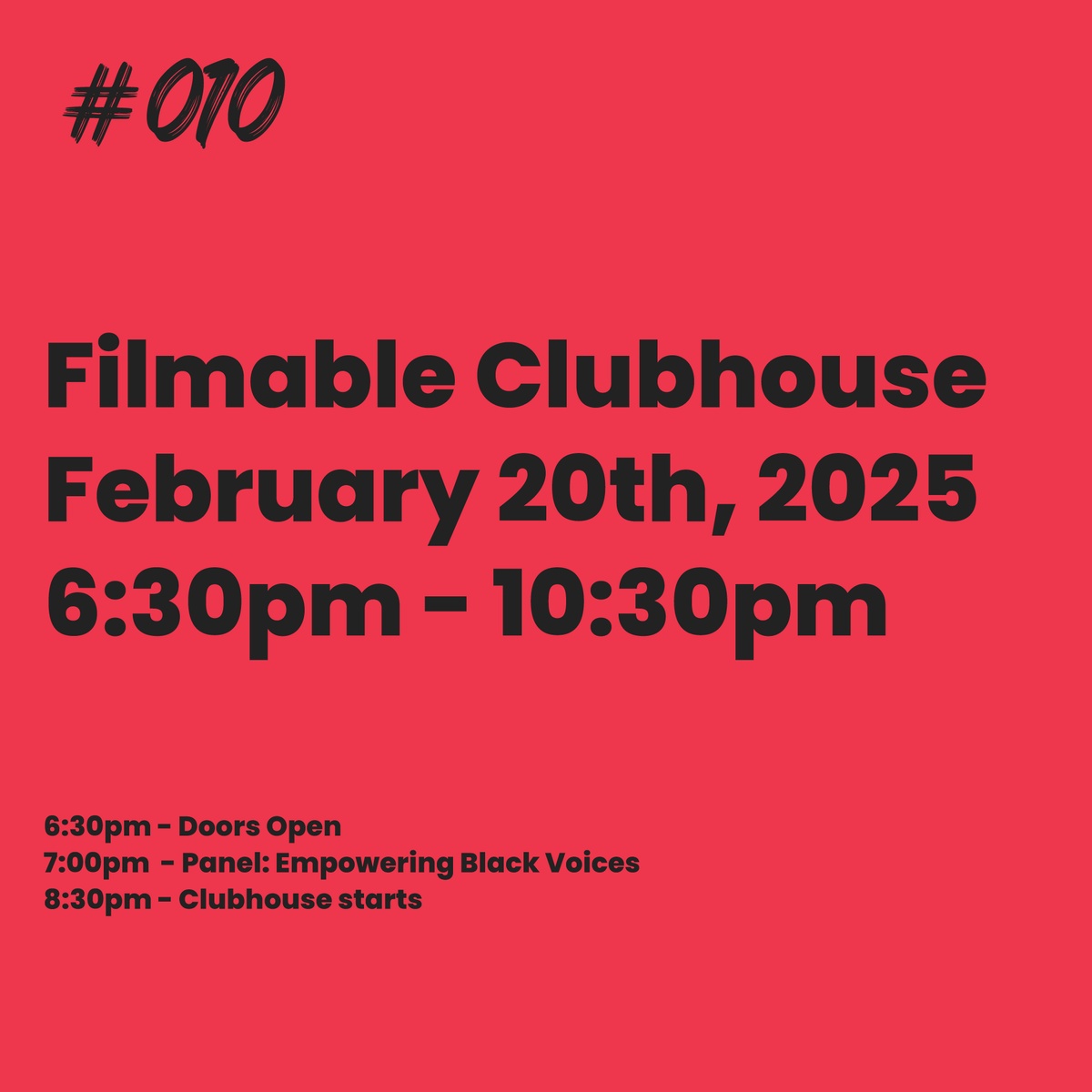Filmable Clubhouse #010 thumbnail