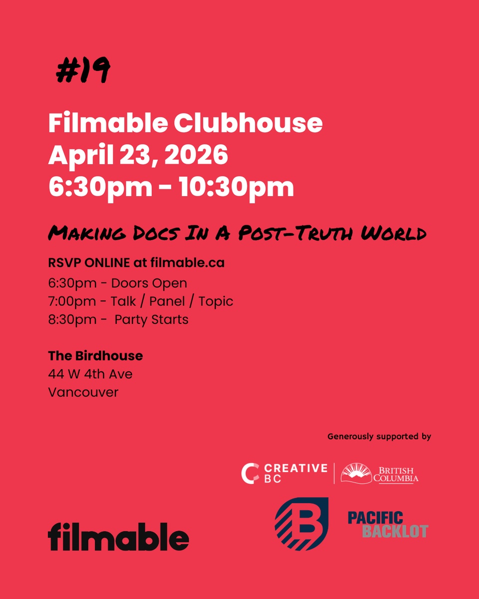 Filmable Clubhouse #019 - Panel - Making Doc in a Post Truth World thumbnail