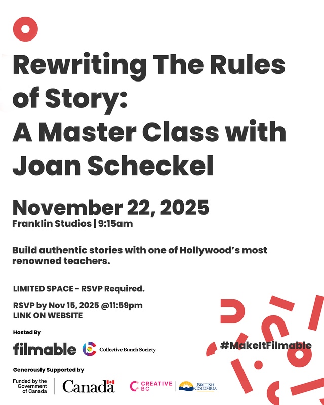 Rewriting the Rules of Story: A Masterclass with Joan Scheckel thumbnail