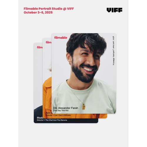 The Second Filmable Portrait Studio at VIFF thumbnail