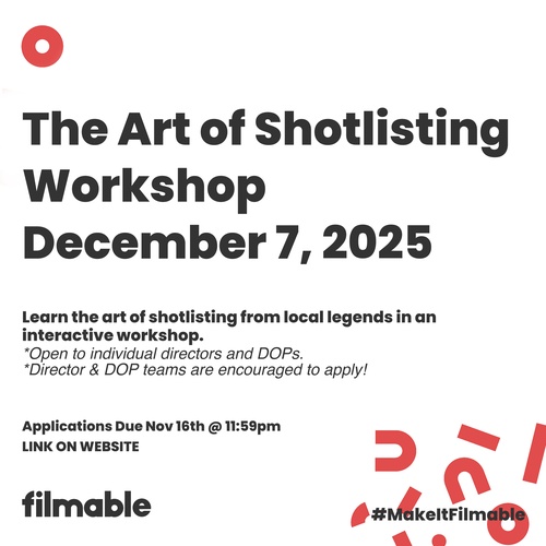 The Art of Shot Listing - Workshop thumbnail