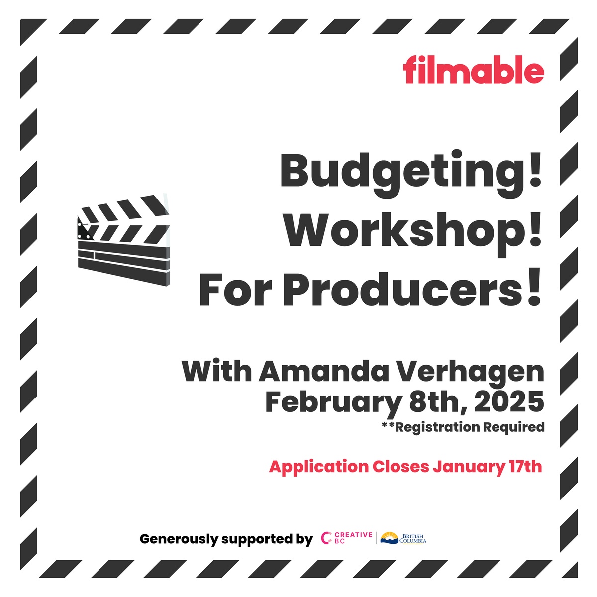 Filmable Producing Workshop -  The Basics Of Budgeting thumbnail