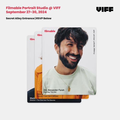 Filmable Portrait Studio @ VIFF 2024 thumbnail
