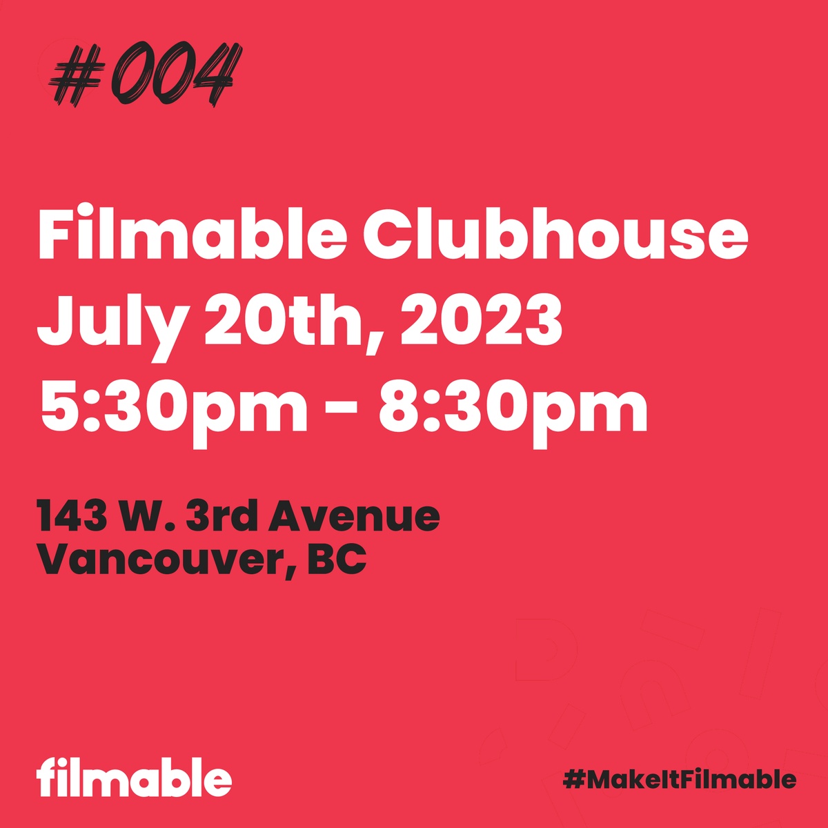 Filmable Clubhouse #004 thumbnail