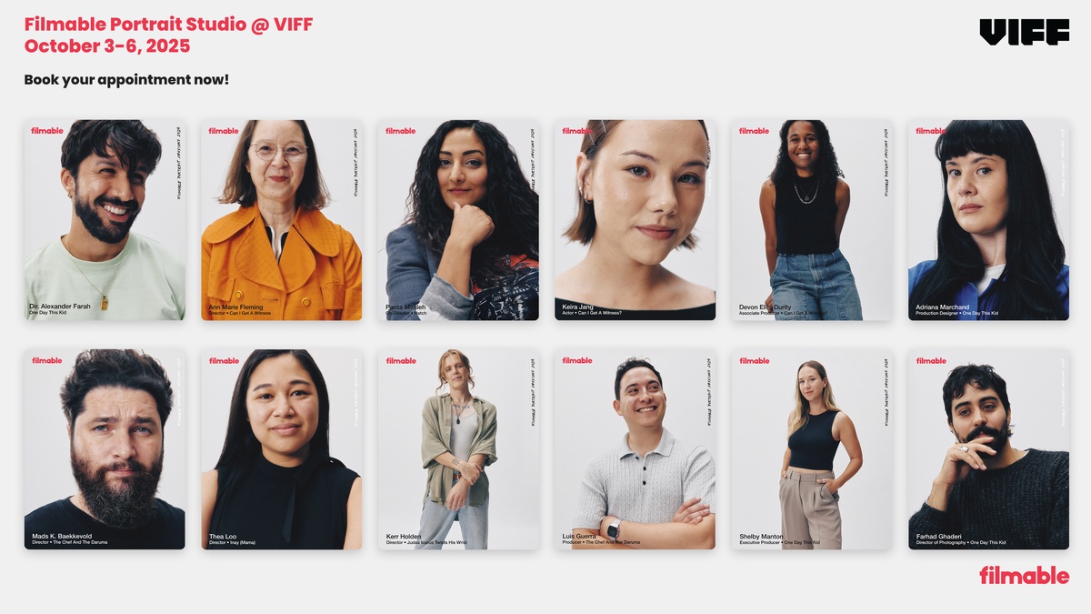 The Second Filmable Portrait Studio at VIFF thumbnail