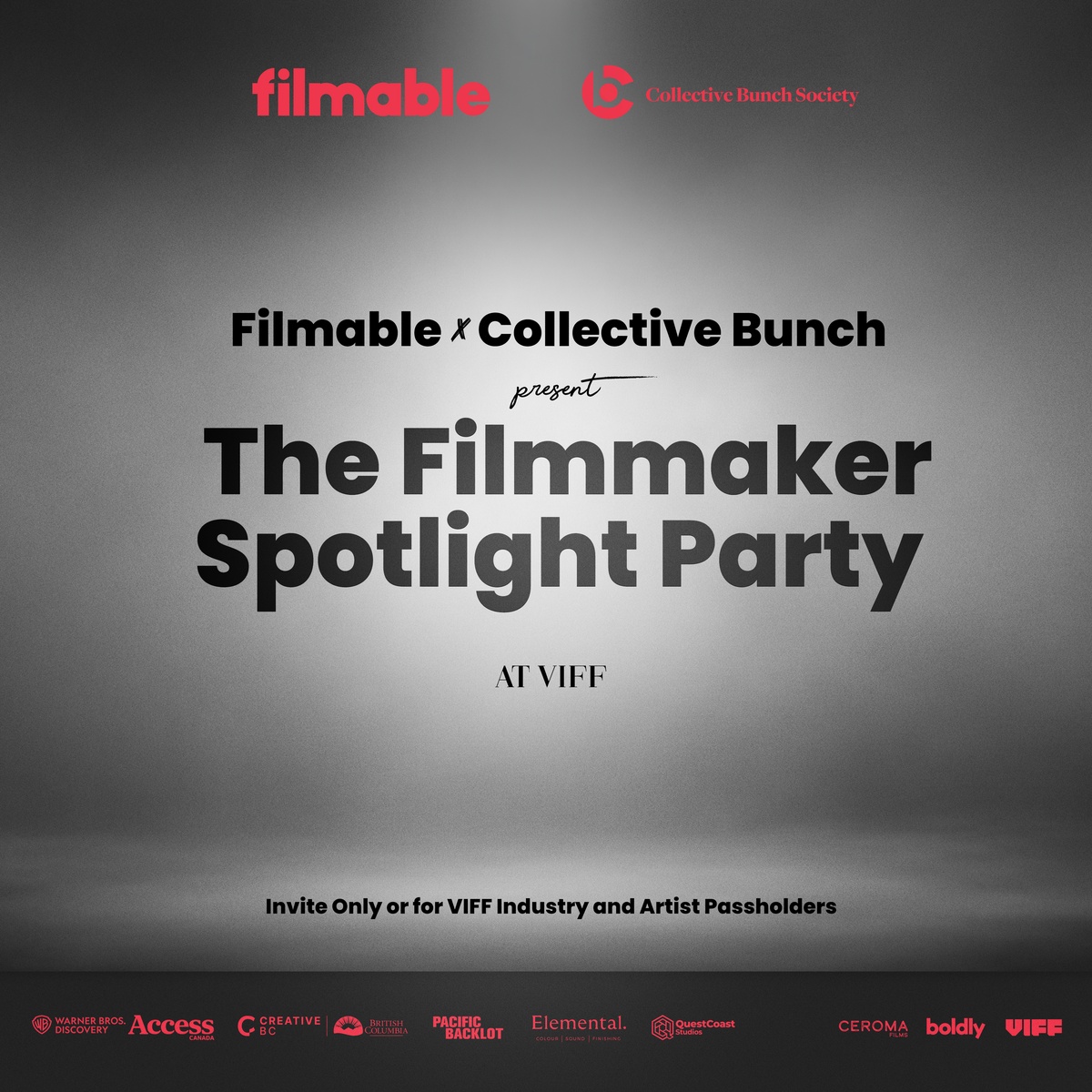 Filmmaker Spotlight Party @ VIFF 2024 thumbnail