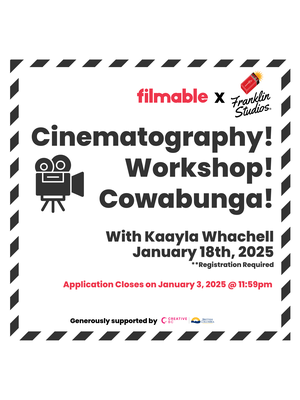 Filmable x Franklin Studios - Cinematography Workshop thumbnail