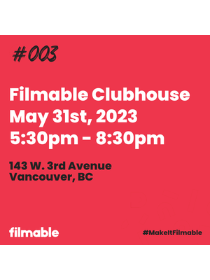 Filmable Clubhouse #003 thumbnail