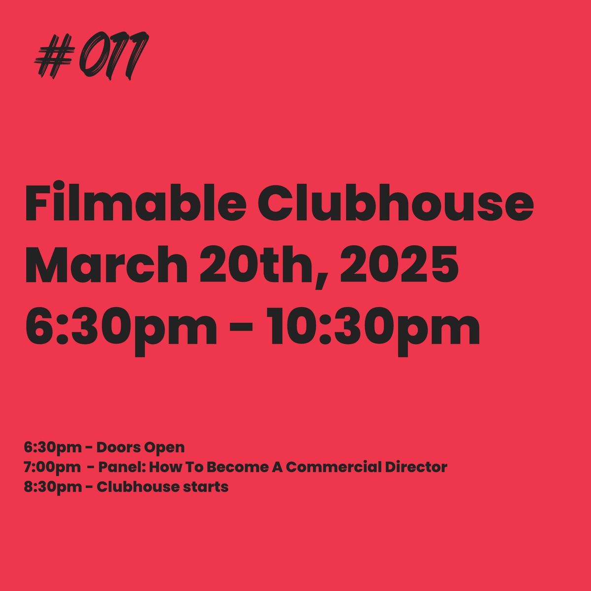 Filmable Clubhouse #011 thumbnail