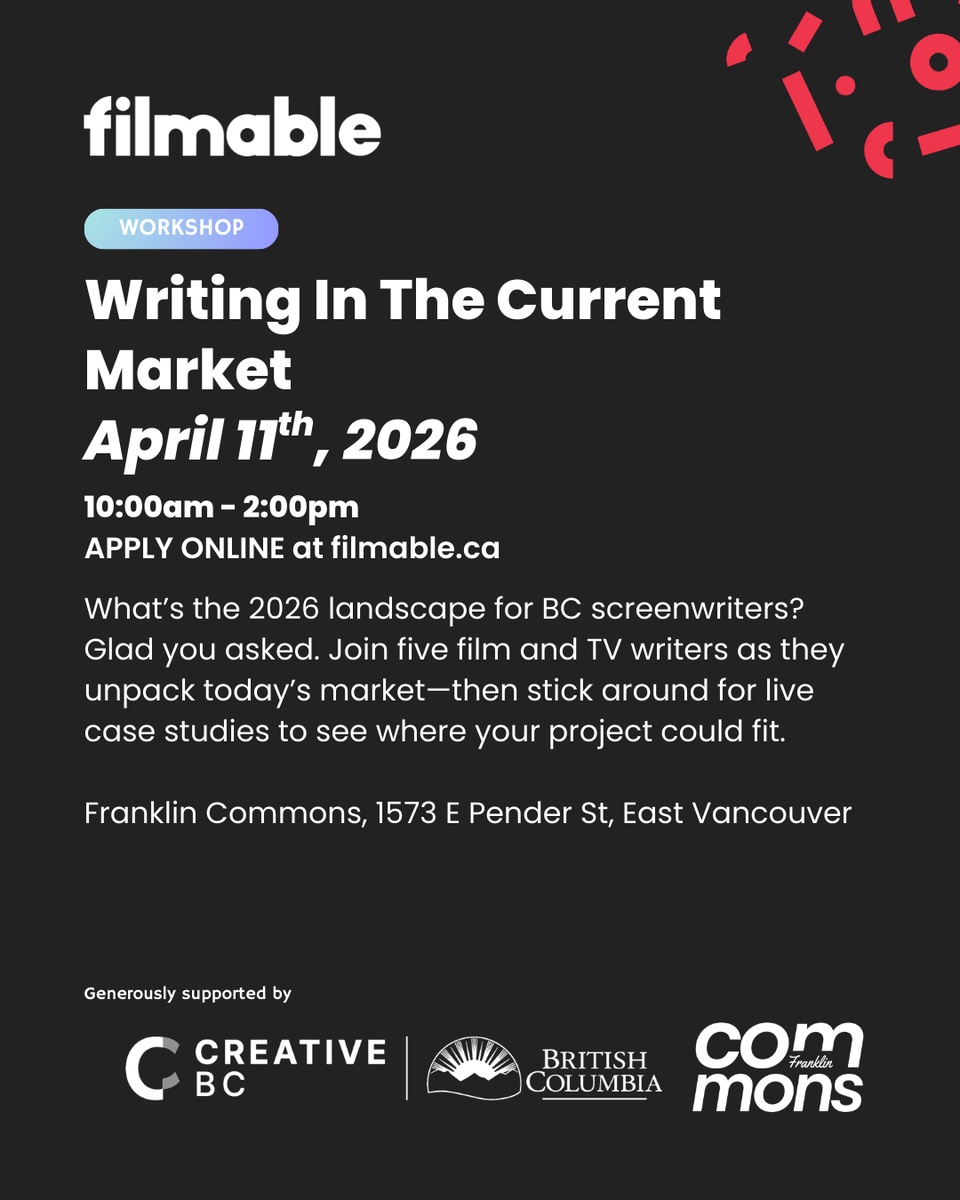 Filmable - Writing In The Current Market Workshop thumbnail